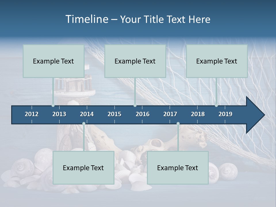 Vintage Fish Holidays PowerPoint Template