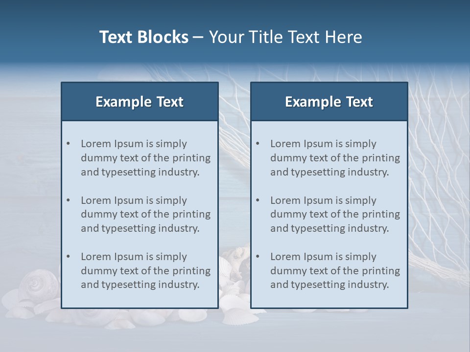 Vintage Fish Holidays PowerPoint Template
