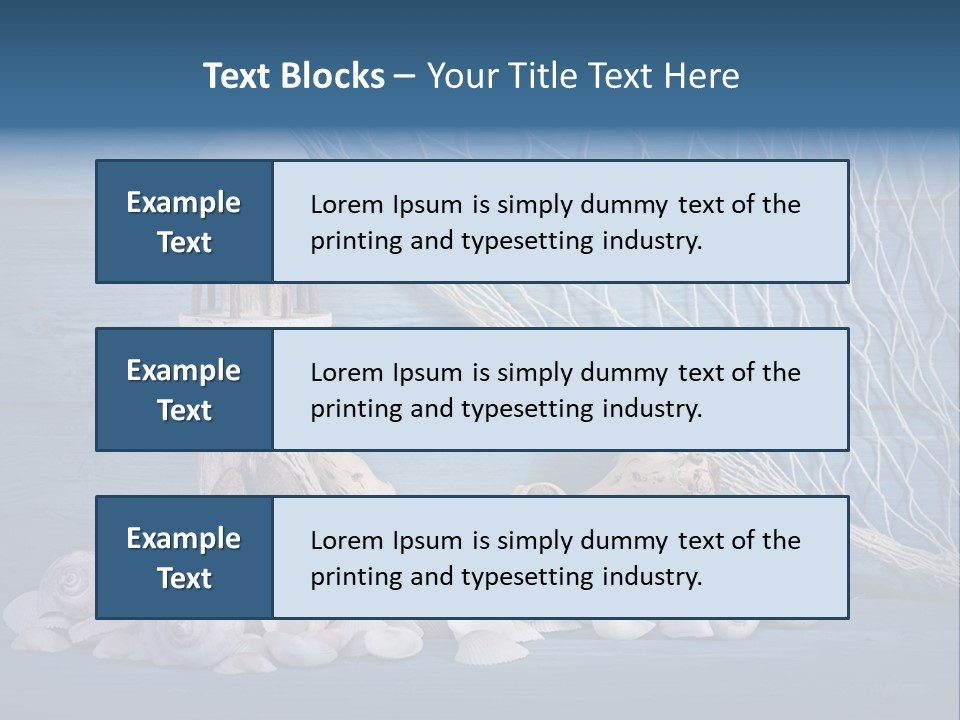 Vintage Fish Holidays PowerPoint Template