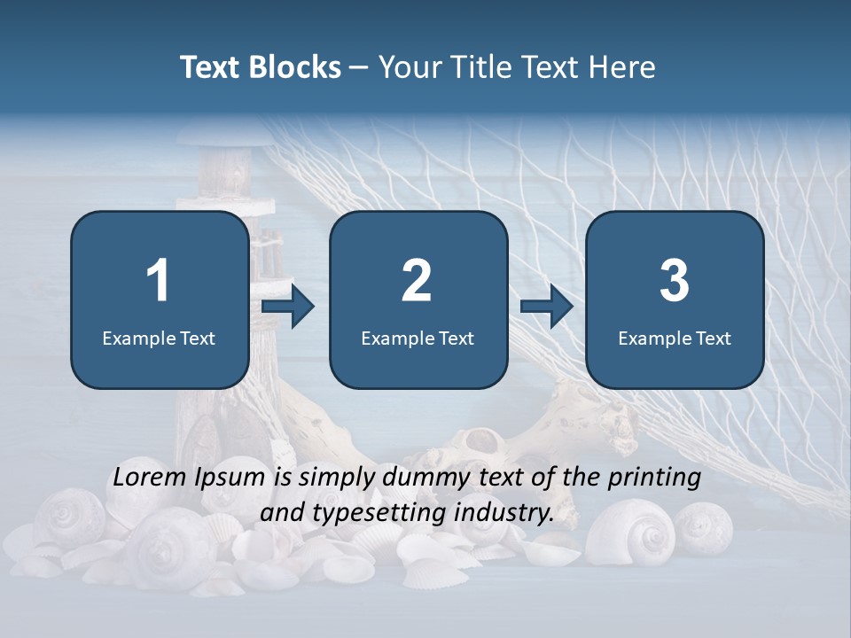 Vintage Fish Holidays PowerPoint Template