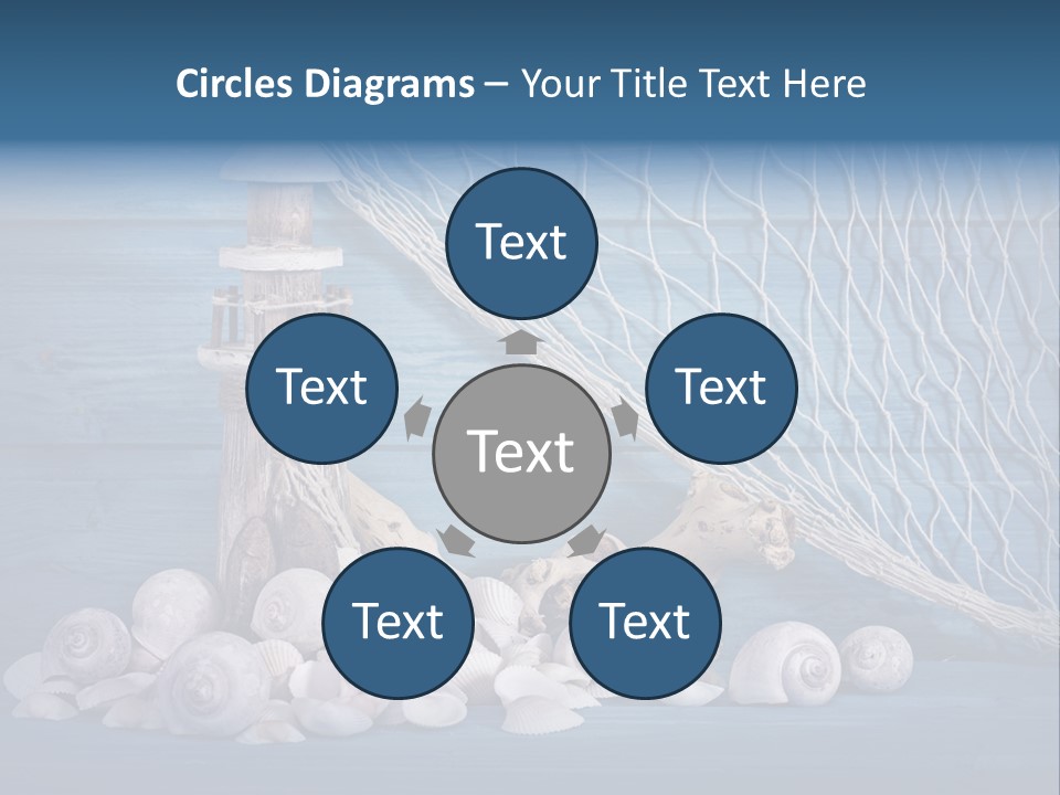 Vintage Fish Holidays PowerPoint Template