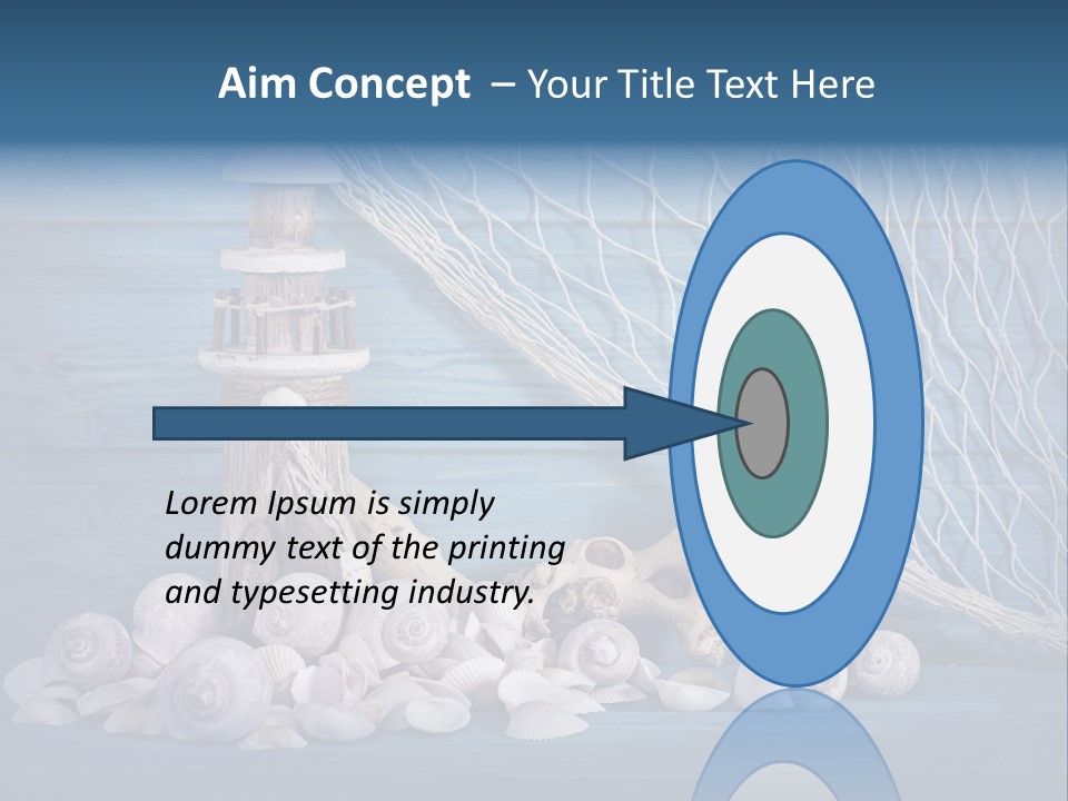 Vintage Fish Holidays PowerPoint Template