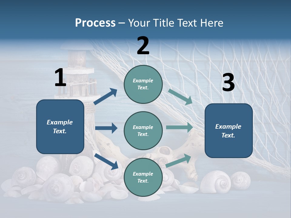 Vintage Fish Holidays PowerPoint Template