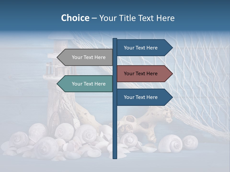 Vintage Fish Holidays PowerPoint Template