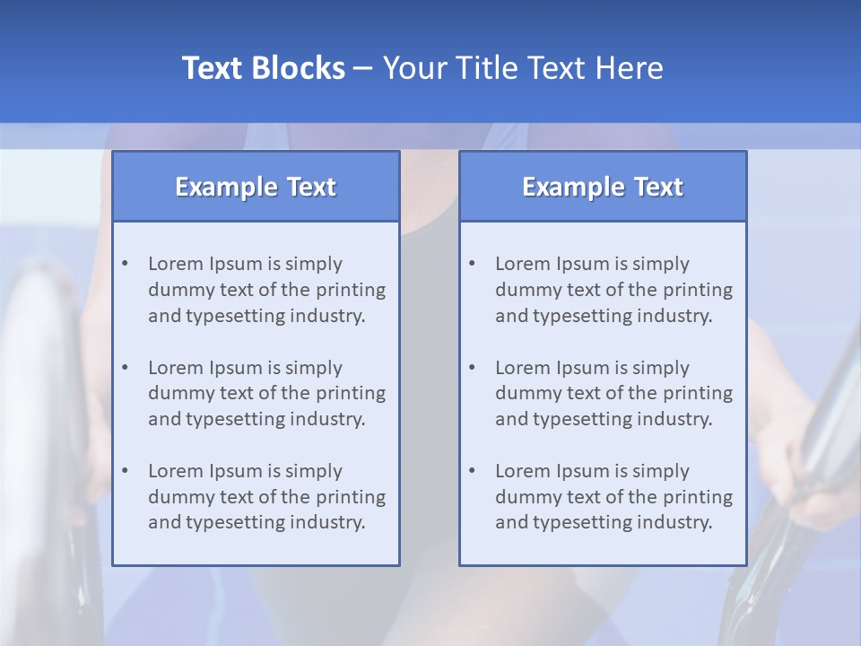 Exercise People Sports PowerPoint Template