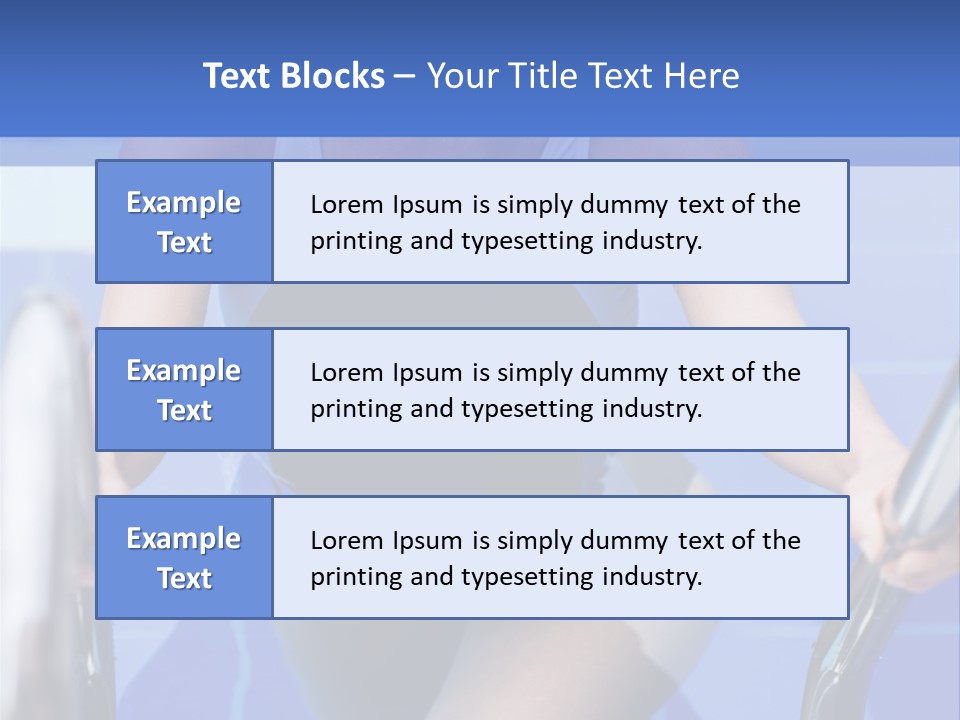 Exercise People Sports PowerPoint Template