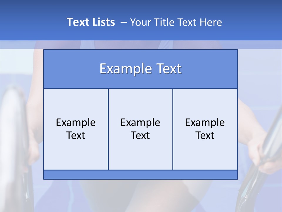 Exercise People Sports PowerPoint Template