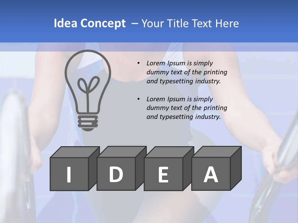 Exercise People Sports PowerPoint Template