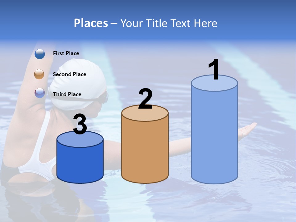 Athlete Fit Stretching PowerPoint Template