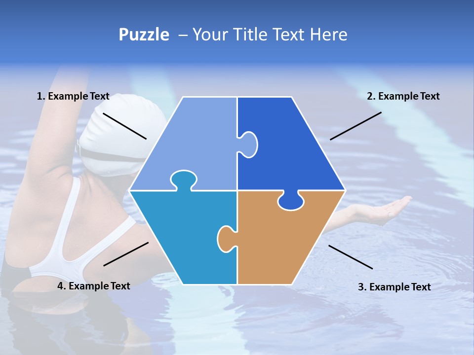 Athlete Fit Stretching PowerPoint Template