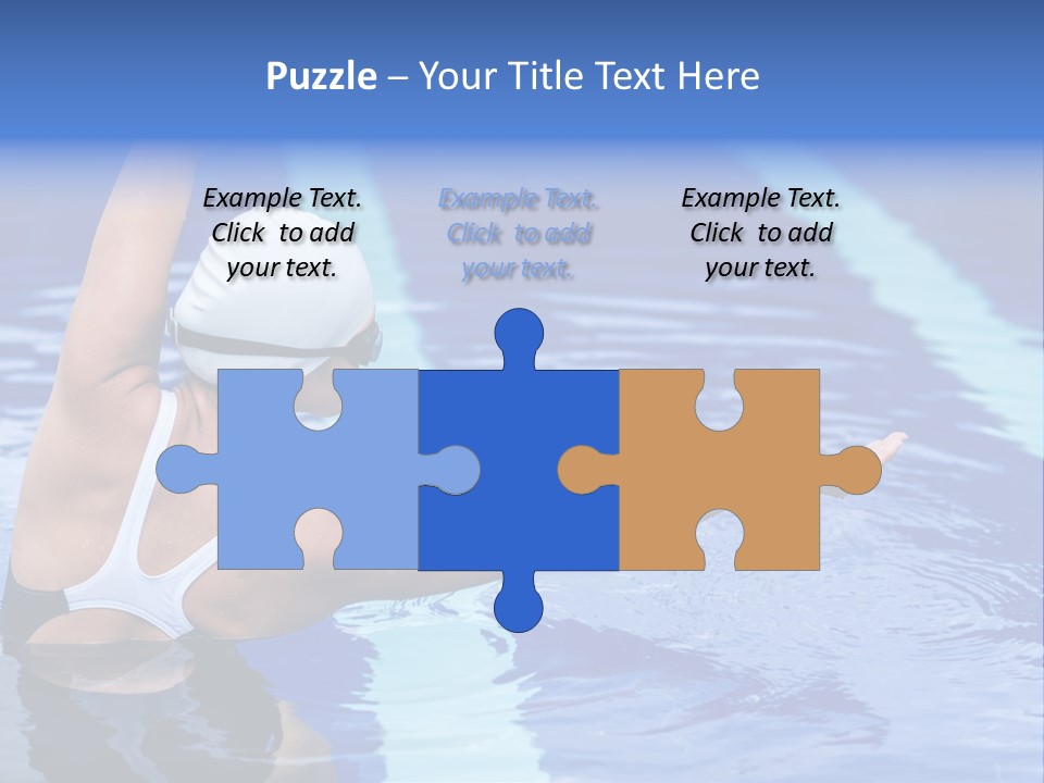 Athlete Fit Stretching PowerPoint Template