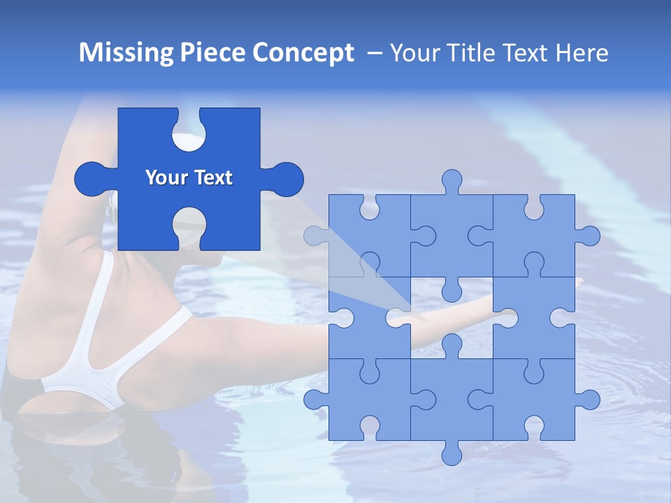 Athlete Fit Stretching PowerPoint Template