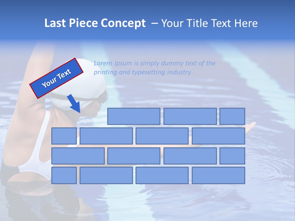 Athlete Fit Stretching PowerPoint Template