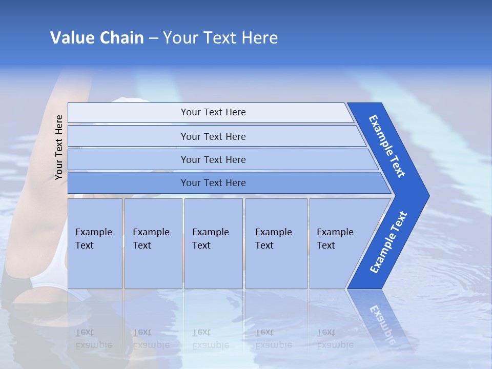 Athlete Fit Stretching PowerPoint Template