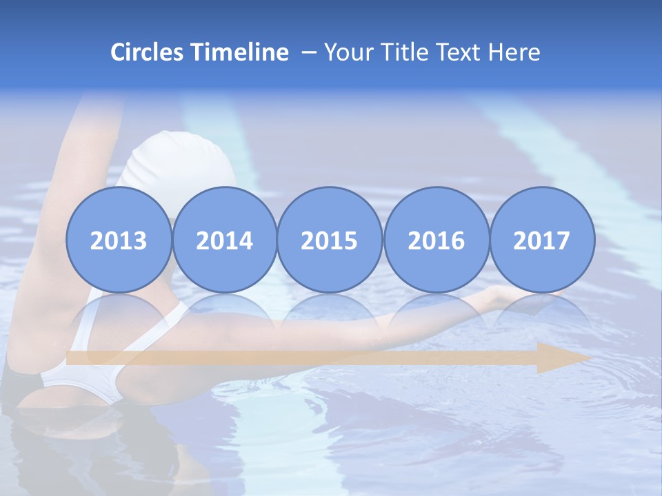 Athlete Fit Stretching PowerPoint Template