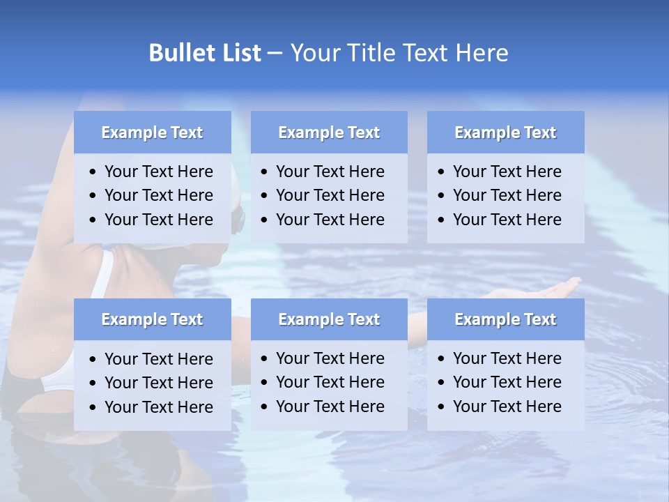 Athlete Fit Stretching PowerPoint Template