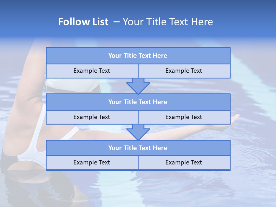 Athlete Fit Stretching PowerPoint Template