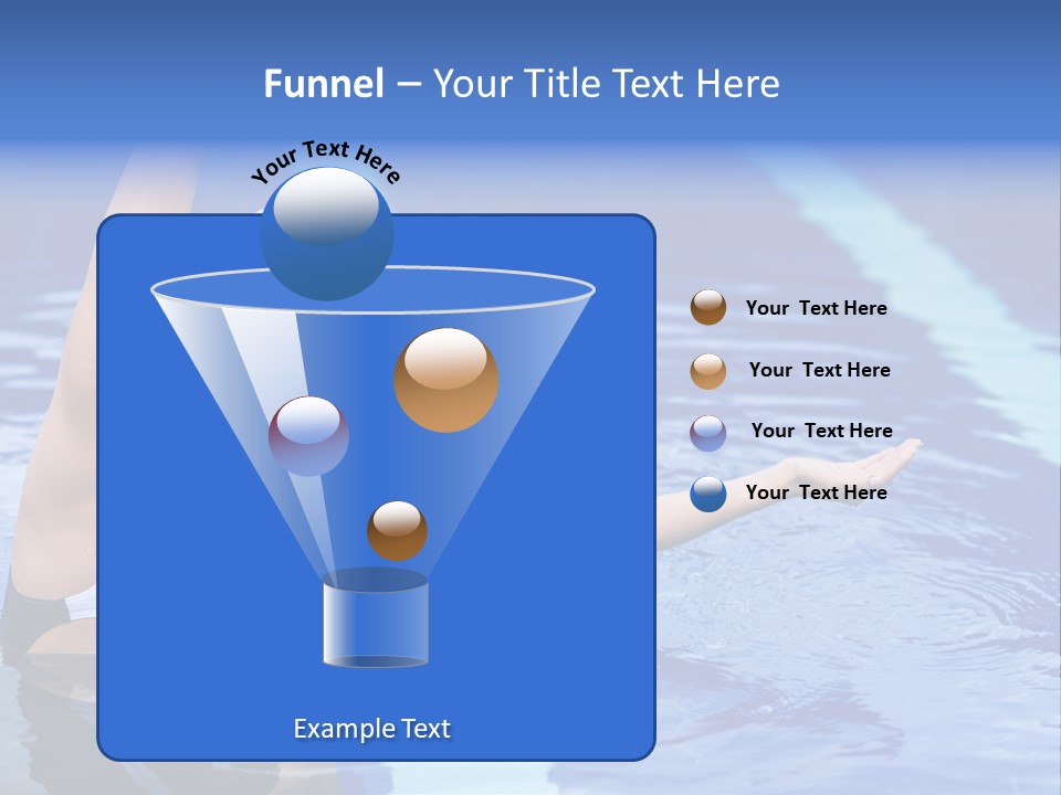 Athlete Fit Stretching PowerPoint Template