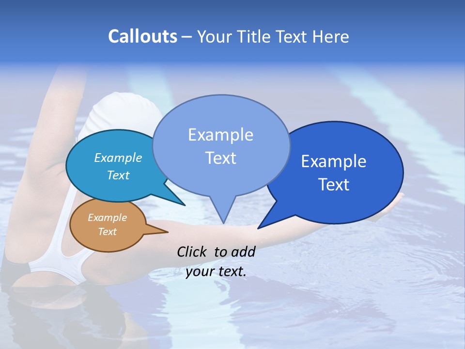 Athlete Fit Stretching PowerPoint Template