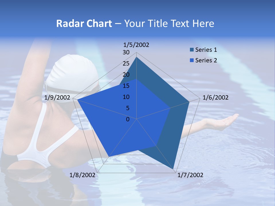 Athlete Fit Stretching PowerPoint Template