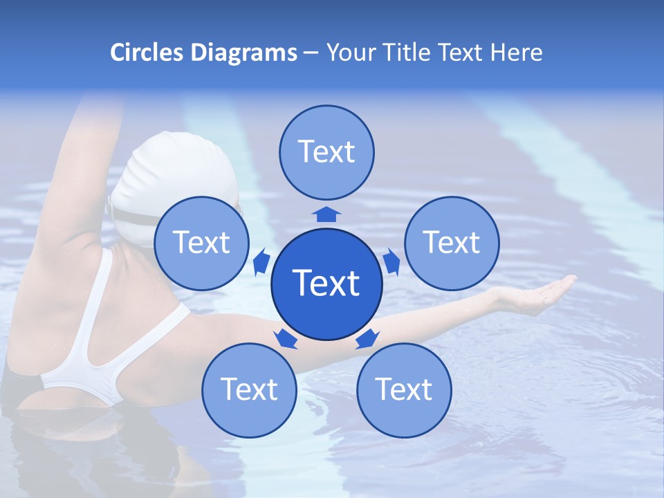 Athlete Fit Stretching PowerPoint Template