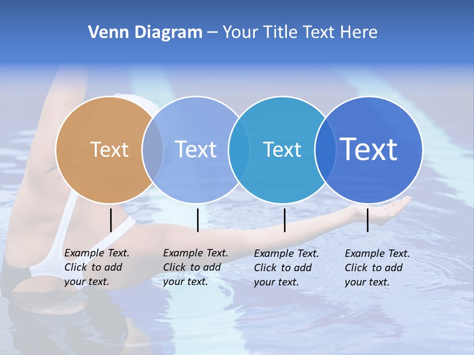 Athlete Fit Stretching PowerPoint Template