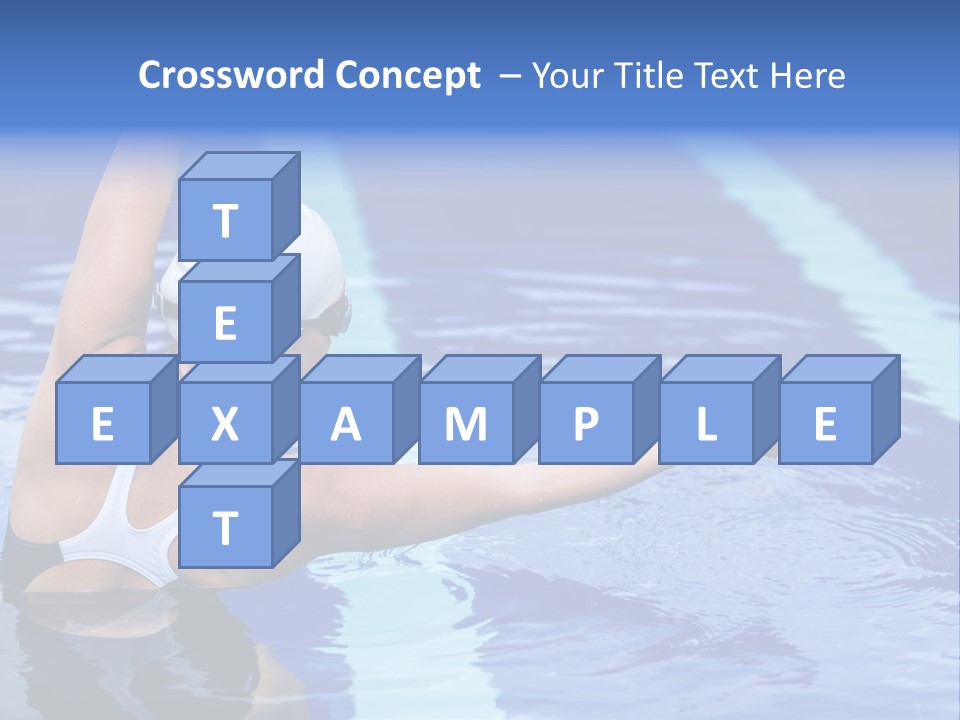 Athlete Fit Stretching PowerPoint Template