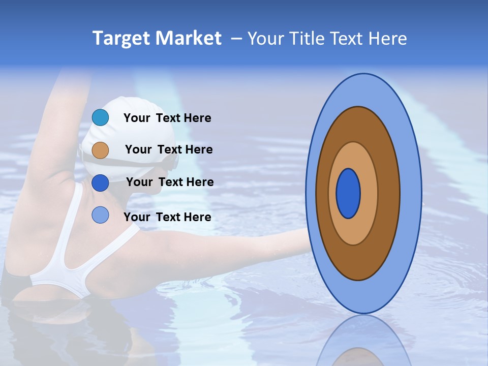 Athlete Fit Stretching PowerPoint Template