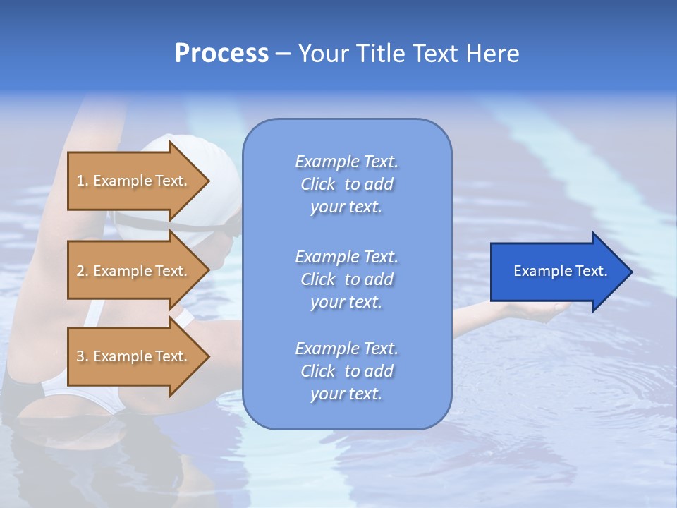 Athlete Fit Stretching PowerPoint Template