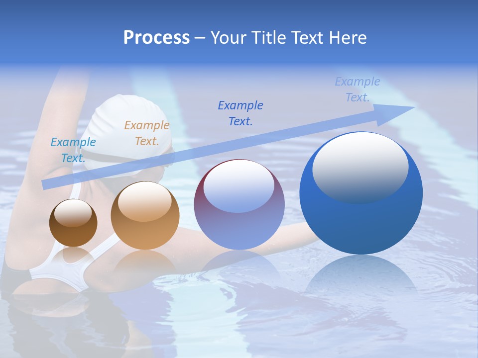 Athlete Fit Stretching PowerPoint Template