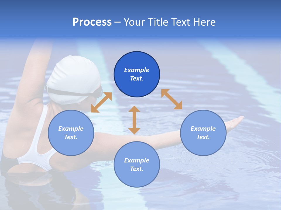 Athlete Fit Stretching PowerPoint Template