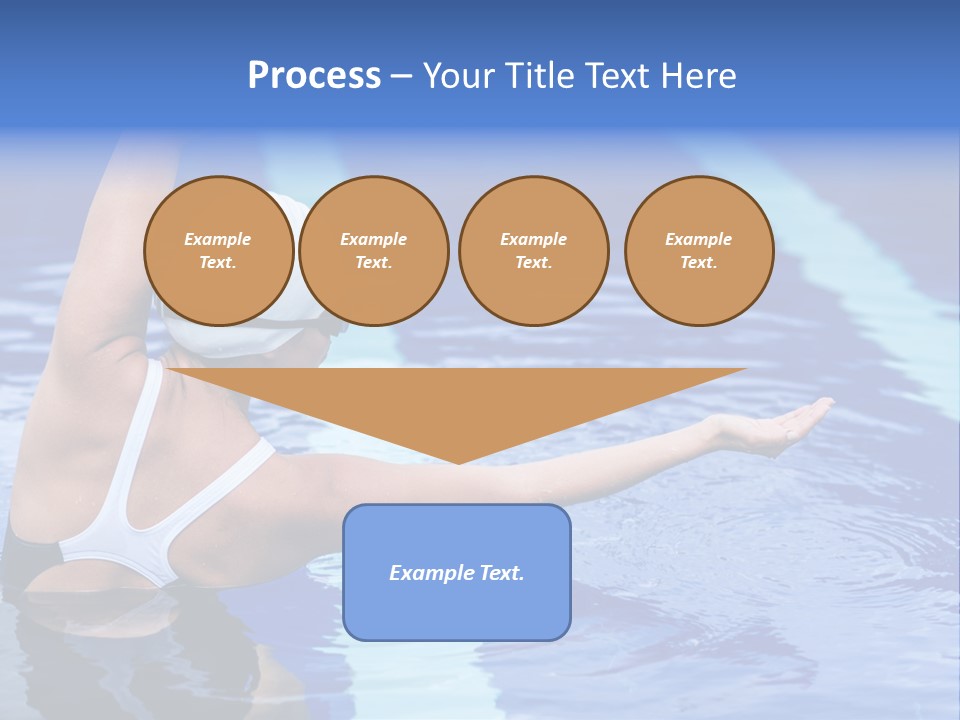 Athlete Fit Stretching PowerPoint Template