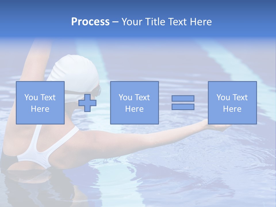 Athlete Fit Stretching PowerPoint Template