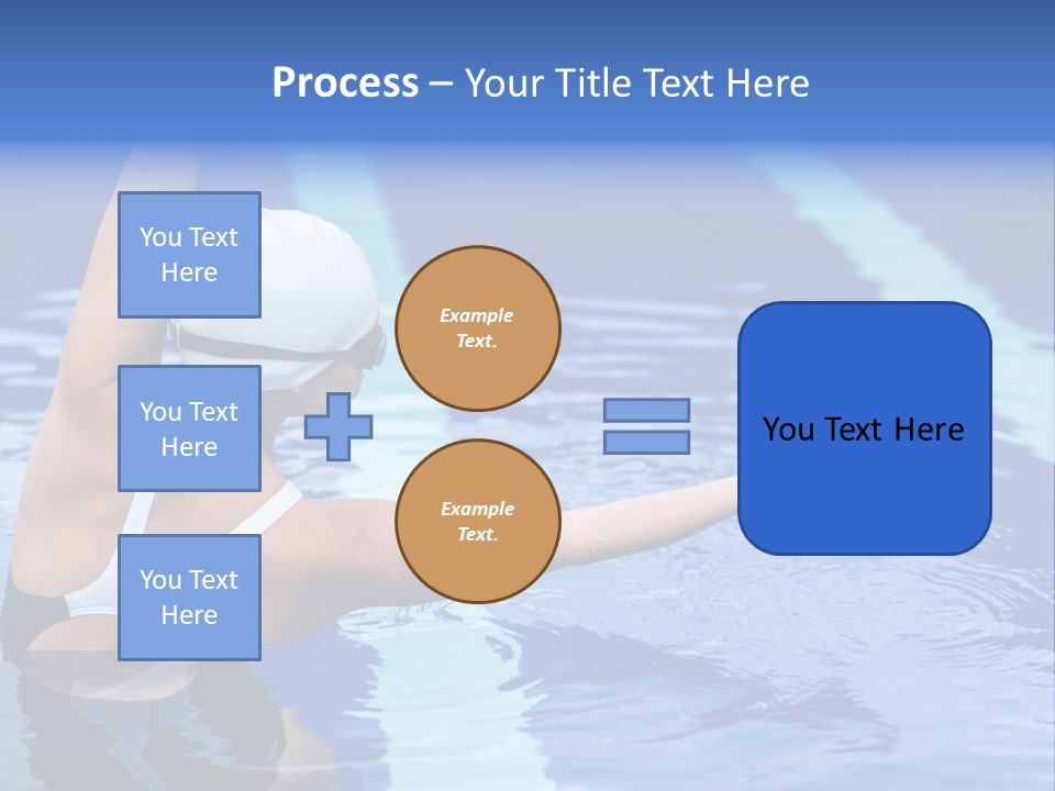 Athlete Fit Stretching PowerPoint Template