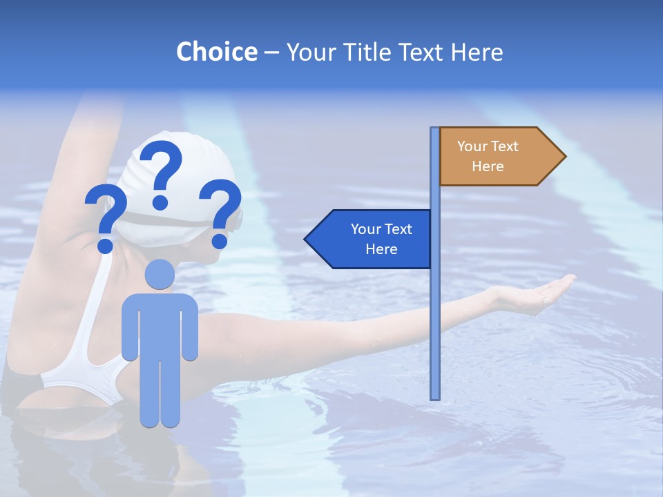 Athlete Fit Stretching PowerPoint Template