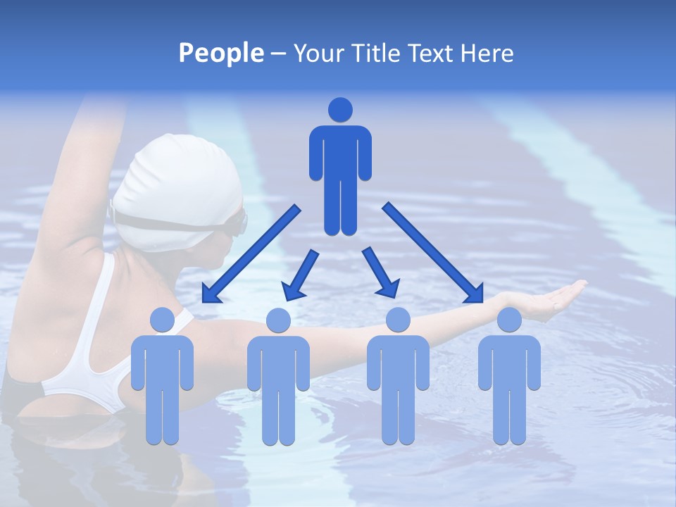 Athlete Fit Stretching PowerPoint Template