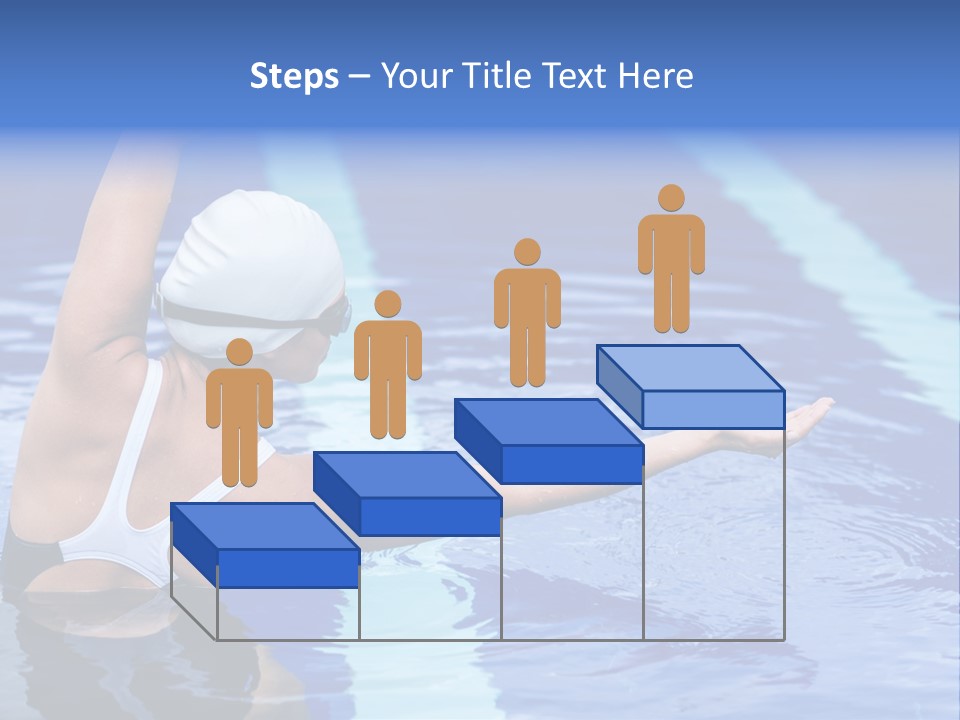 Athlete Fit Stretching PowerPoint Template