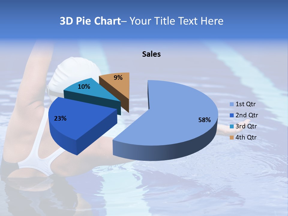 Athlete Fit Stretching PowerPoint Template