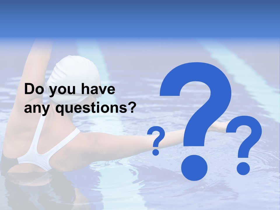 Athlete Fit Stretching PowerPoint Template