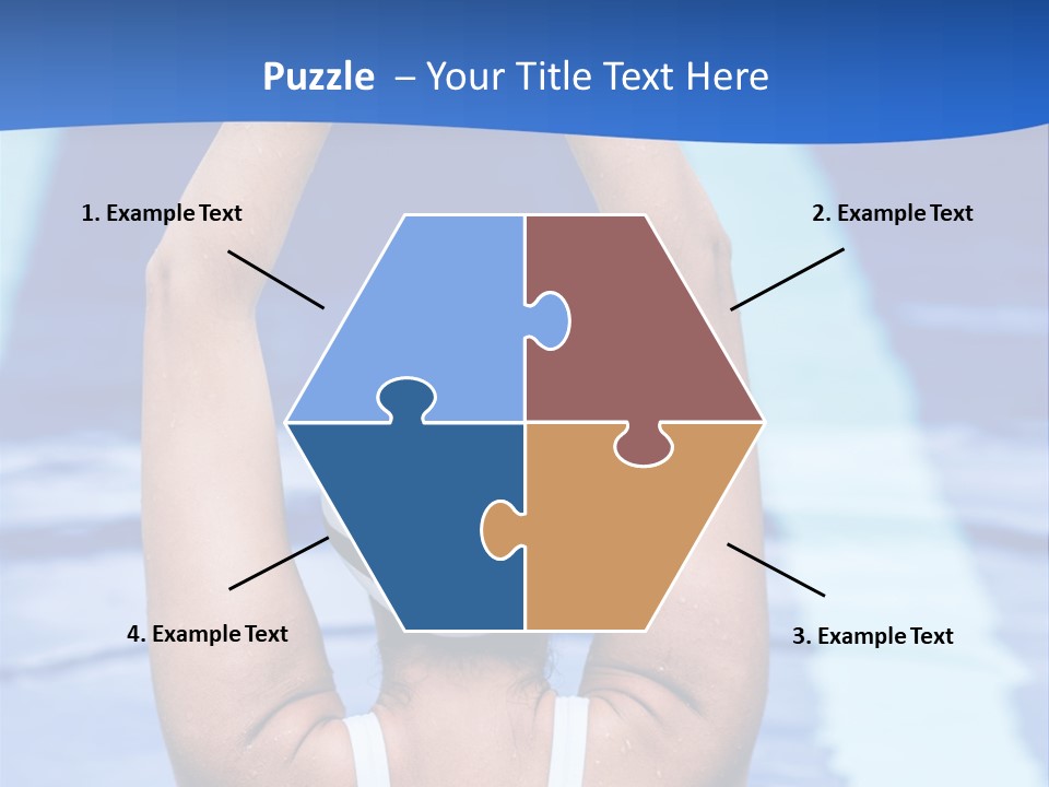 Athletic Girl Woman PowerPoint Template