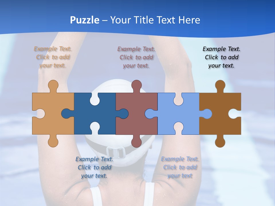 Athletic Girl Woman PowerPoint Template