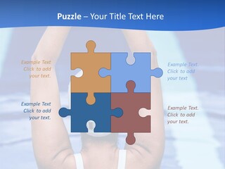 Athletic Girl Woman PowerPoint Template