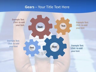 Athletic Girl Woman PowerPoint Template