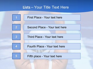 Athletic Girl Woman PowerPoint Template