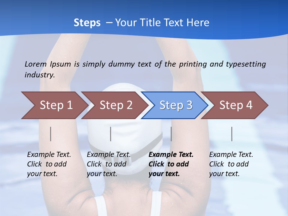 Athletic Girl Woman PowerPoint Template