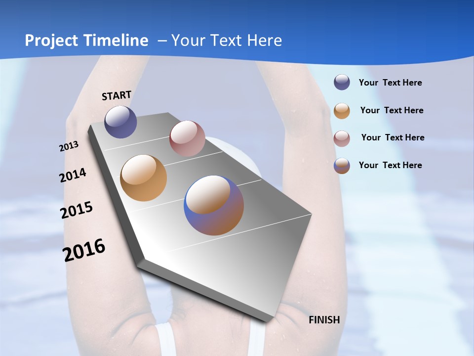 Athletic Girl Woman PowerPoint Template