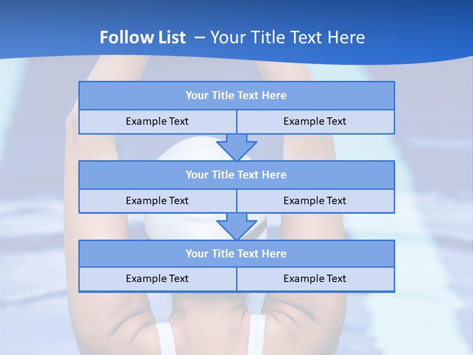 Athletic Girl Woman PowerPoint Template