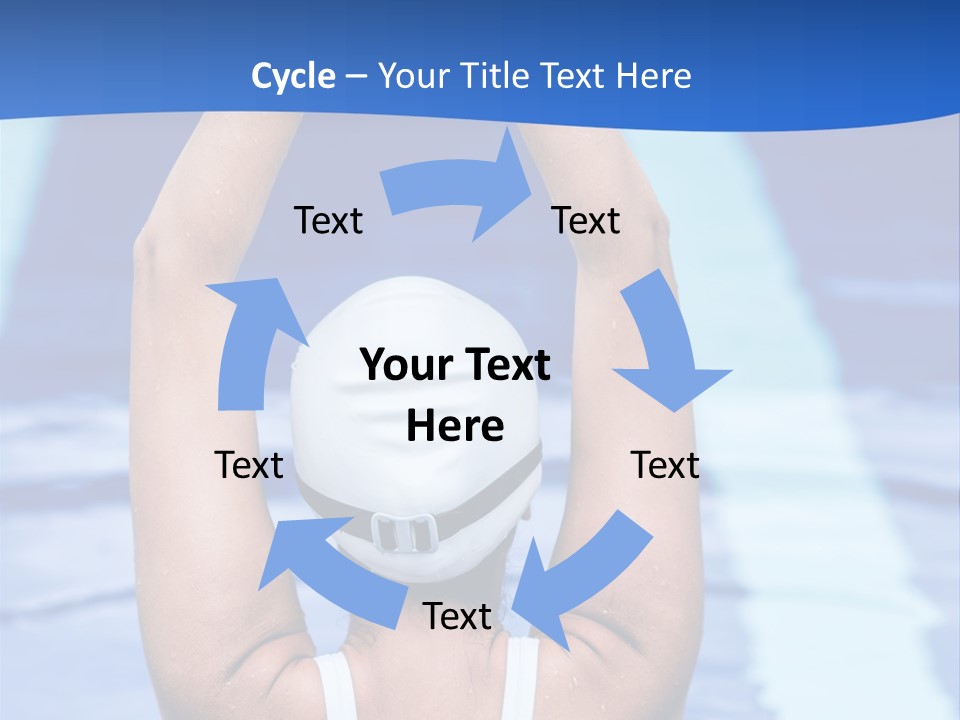 Athletic Girl Woman PowerPoint Template