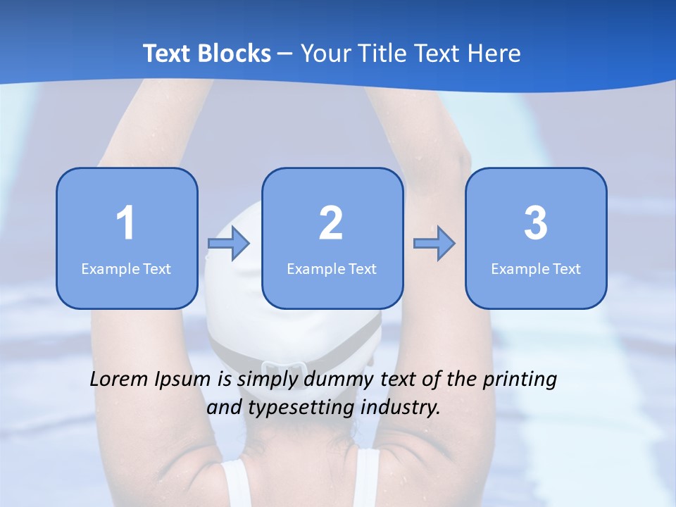 Athletic Girl Woman PowerPoint Template