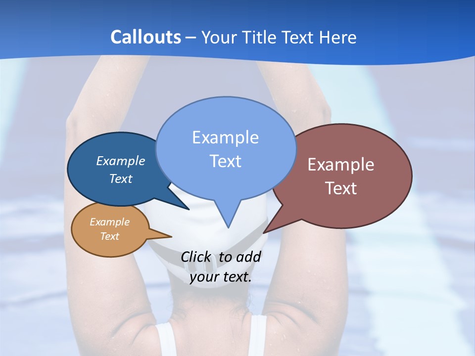 Athletic Girl Woman PowerPoint Template